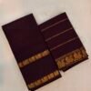 Traditional Madurai Sungudi Cotton Saree with Blouse Piece