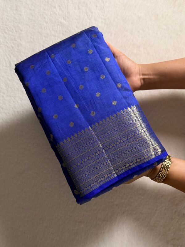 IMG_8180 Premium Soft Double Tone Tusser Silk Saree