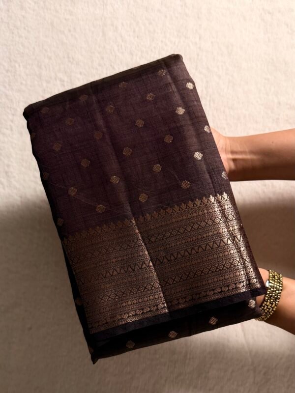 IMG_8192 Premium Soft Double Tone Tusser Silk Saree
