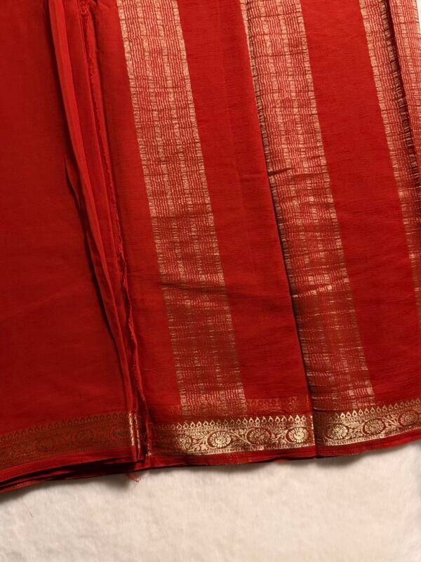 Mysore Crape Silk Saree