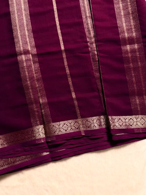 Mysore Crape Silk Saree
