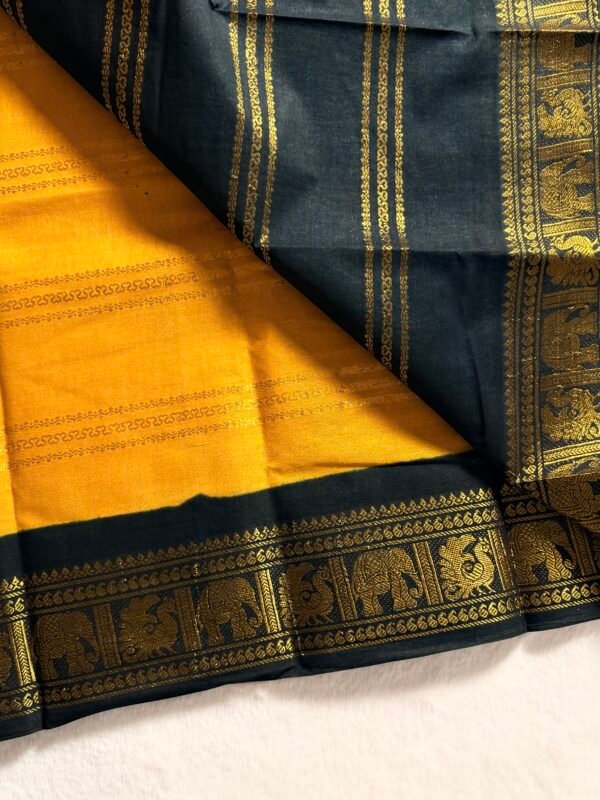 Traditional Madurai Sungudi Cotton Saree with Blouse Piece
