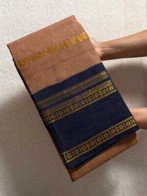 Traditional Madurai Sungudi Cotton Saree with Blouse Piece