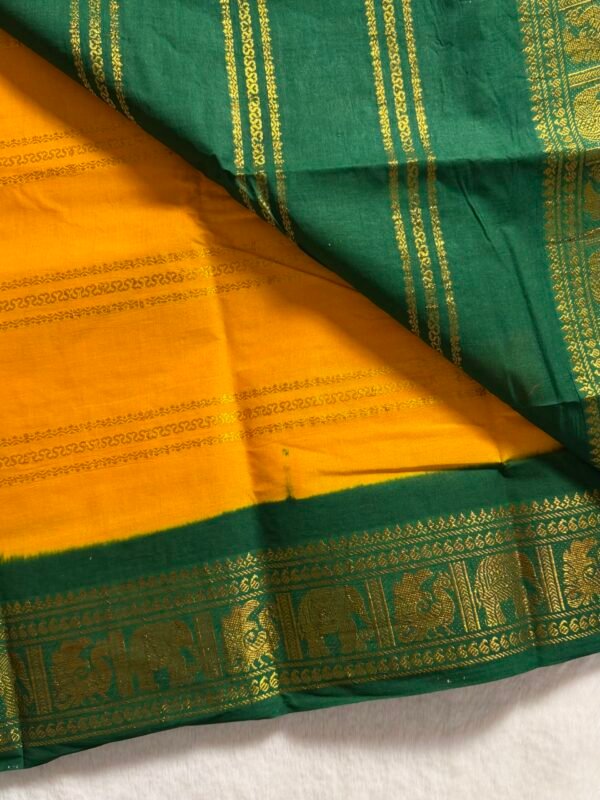IMG_8889 Traditional Madurai Sungudi Cotton Saree with Blouse Piece