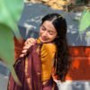 Traditional Madurai Sungudi Cotton Saree with Blouse Piece