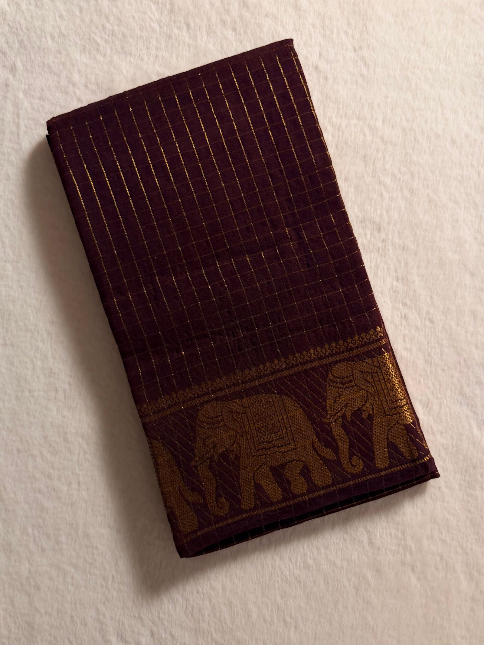Traditional Madurai Sungudi Cotton Saree with Blouse Piece