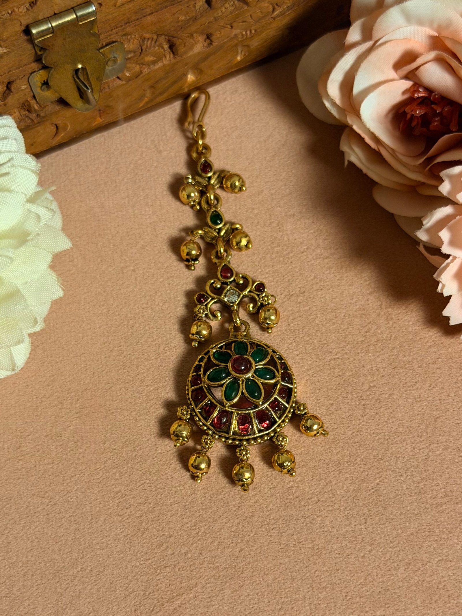 Antique Hair Pendant