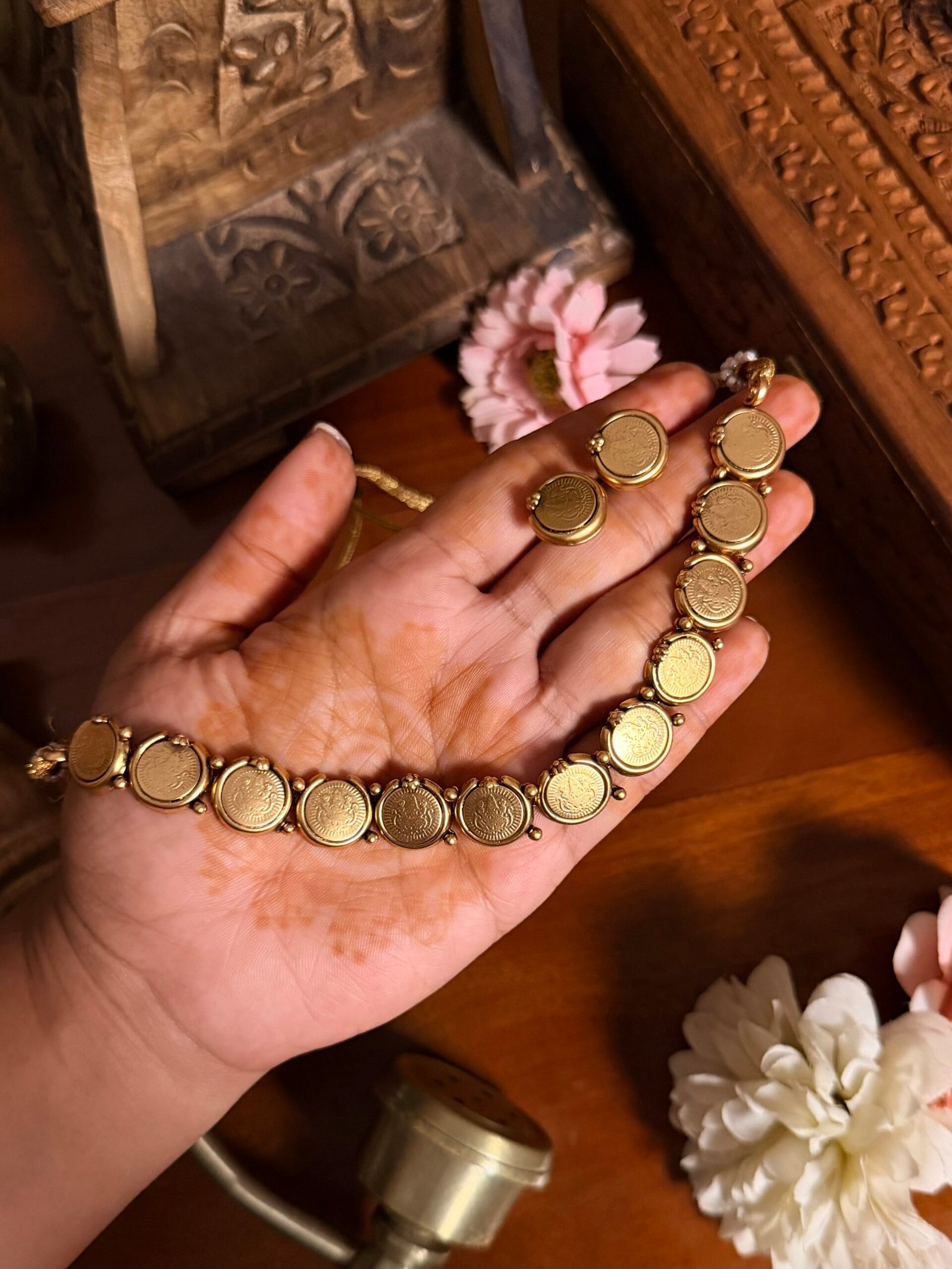Premium Coin Antique Necklace