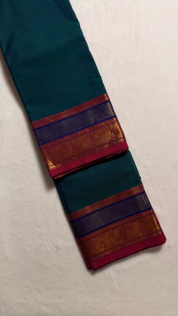 Premium Zari Kanchi Cotton Saree