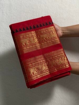 Premium Kanchi Cotton Saree