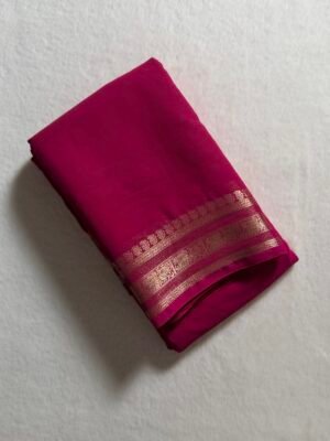 Grand Pallu Mysore Dani Chiffon Saree