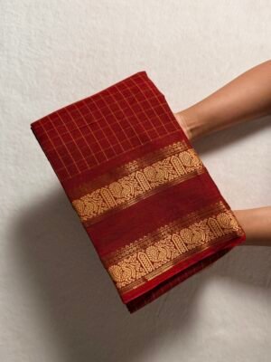 Vintage Premium Kanchi Cotton Saree