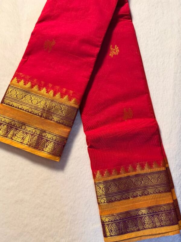 Grand Pallu Vintage Premium Kanchi Cotton Saree