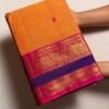 Premium Zari Kanchi Cotton Saree