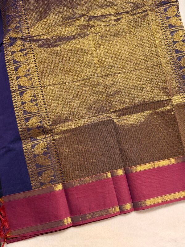 Grand Pallu Vintage Premium Kanchi Cotton Saree
