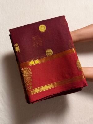 Grand Pallu Vintage Premium Kanchi Cotton Saree