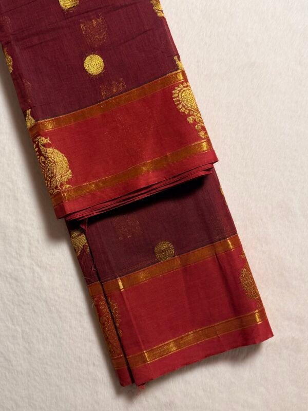 Grand Pallu Vintage Premium Kanchi Cotton Saree