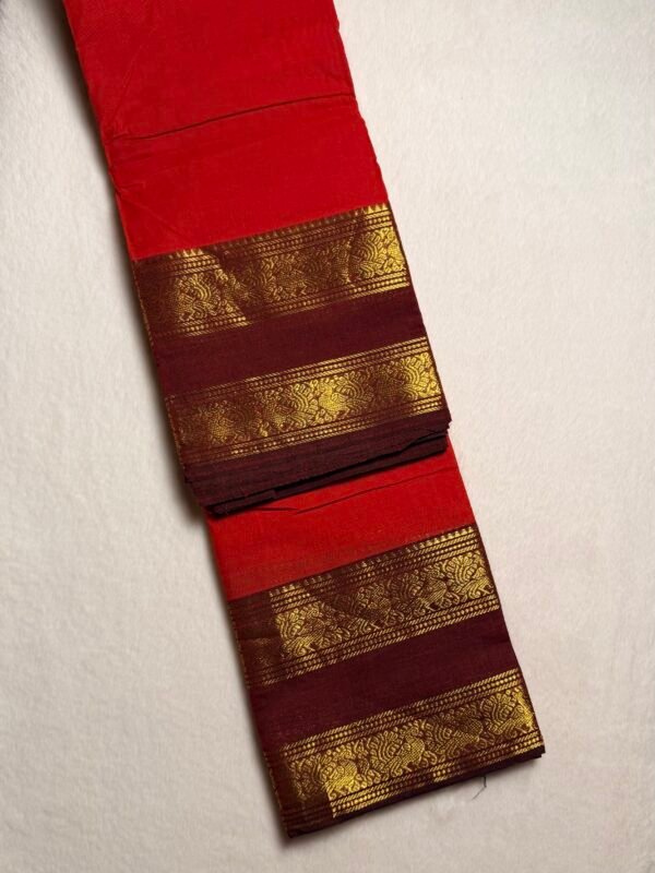 Premium Zari Kanchi Cotton Saree