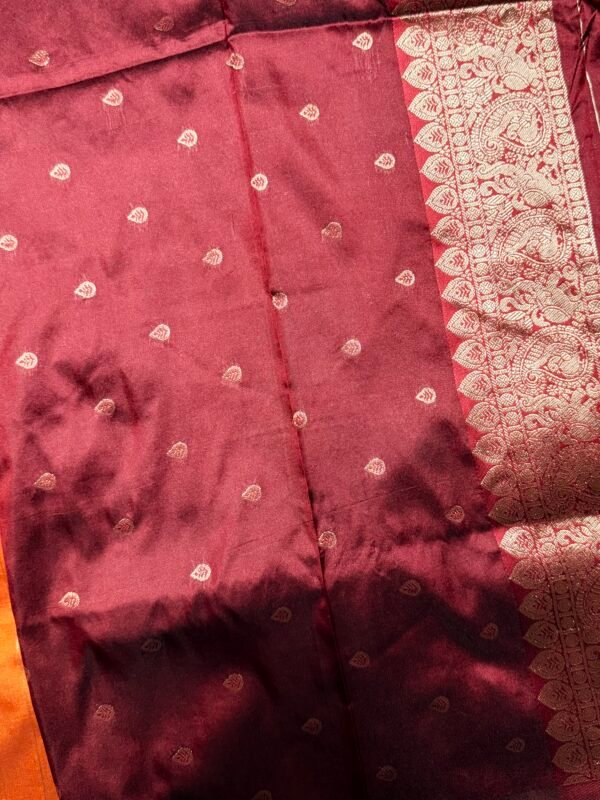 Kanchipuram Style Premium Semi Silk Saree