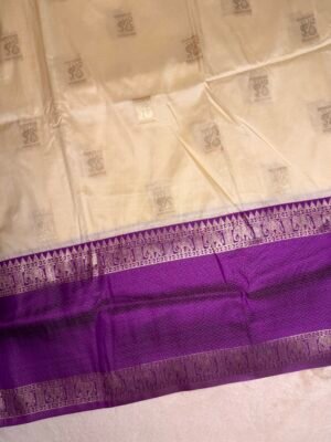 Kanchipuram Style Premium Semi Silk Saree