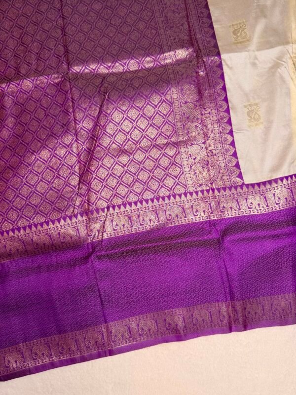 Kanchipuram Style Premium Semi Silk Saree