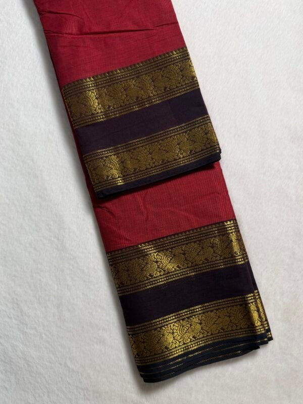 Premium Zari Kanchi Cotton Saree