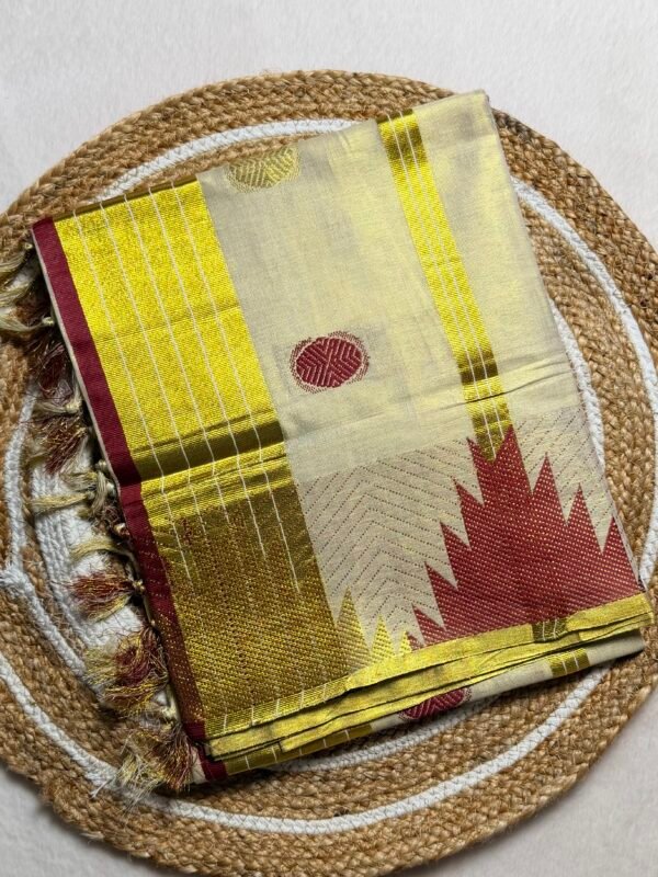 Kerala Traditional Handloom Set Saree