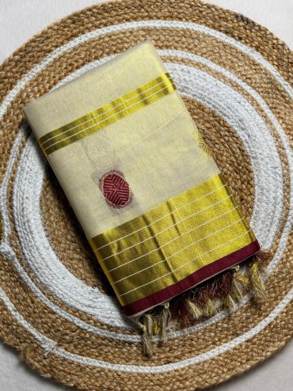 Kerala Traditional Handloom Set Saree