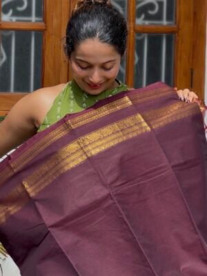 Premium Kanchi Cotton Saree
