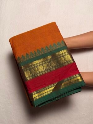 Premium Kanchi Cotton Saree