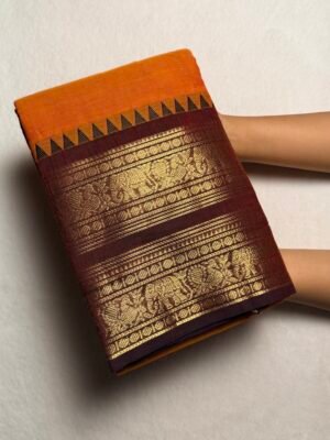 Premium Kanchi Cotton Saree