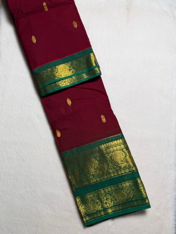 Grand Pallu Premium Kanchi Cotton Saree