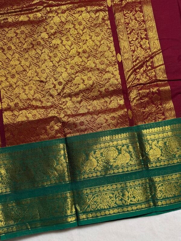Grand Pallu Premium Kanchi Cotton Saree