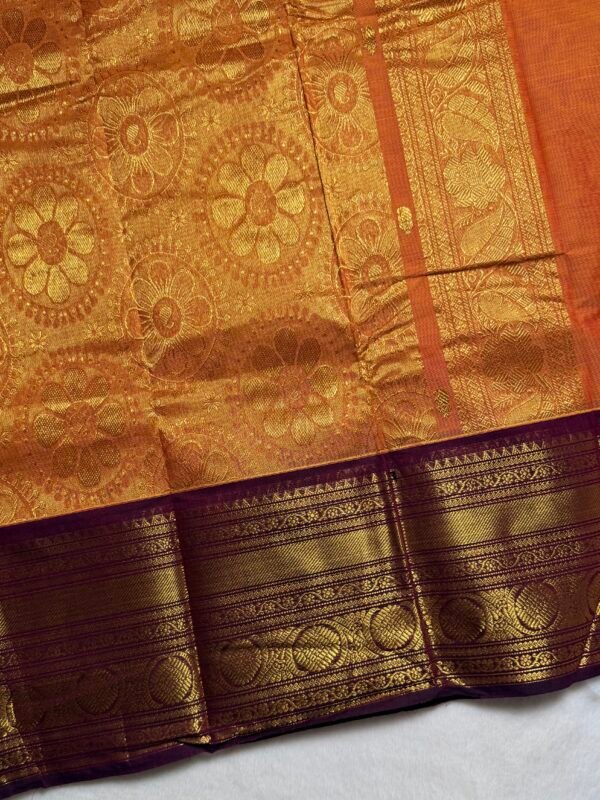 Grand Pallu Premium Kanchi Cotton Saree