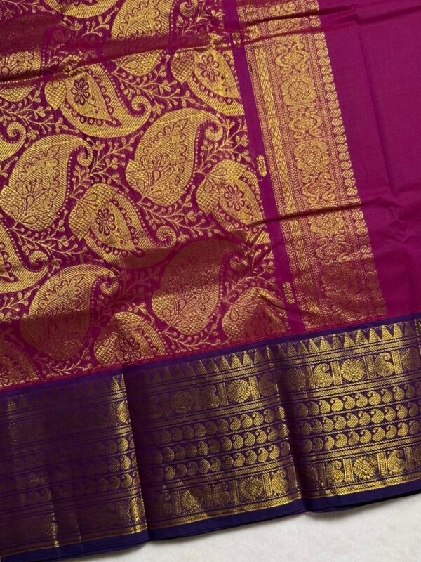 Grand Pallu Premium Kanchi Cotton Saree