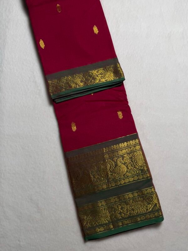 Grand Pallu Premium Kanchi Cotton Saree