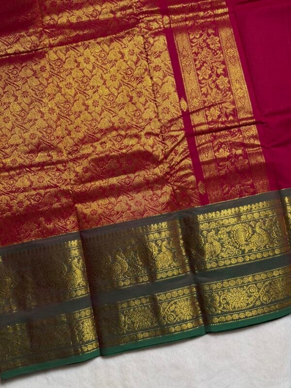 Grand Pallu Premium Kanchi Cotton Saree