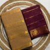 Traditional Madurai Sungudi Cotton Saree with Blouse Piece