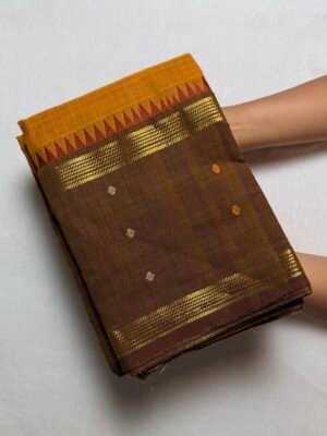 Vintage Premium Kanchi Cotton Saree