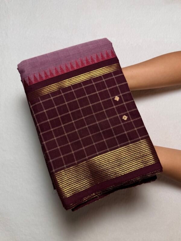 Vintage Premium Kanchi Cotton Saree
