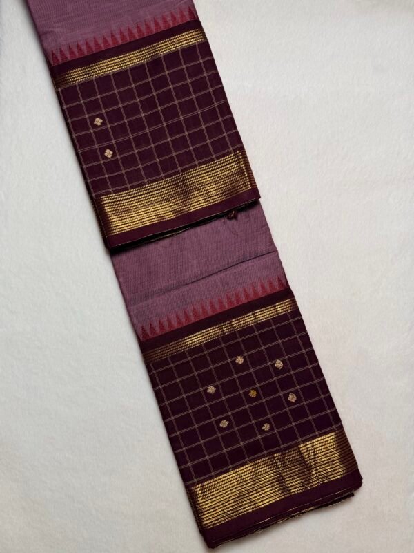 Vintage Premium Kanchi Cotton Saree