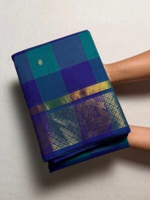Madras Checks Premium Kanchi Cotton Saree