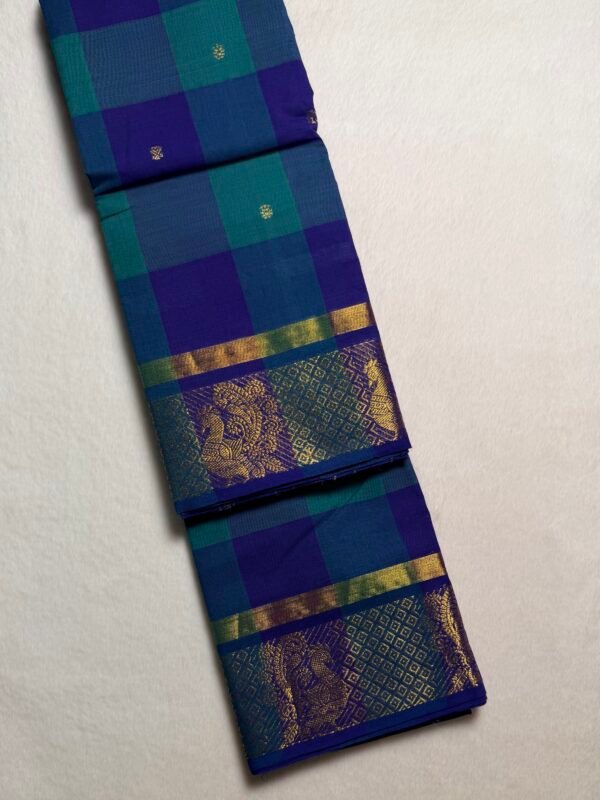 Madras Checks Premium Kanchi Cotton Saree