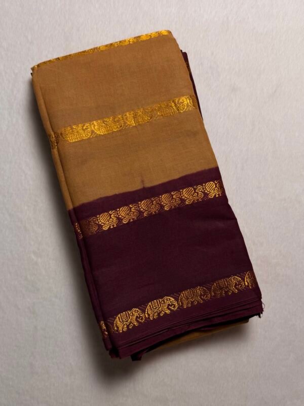 Traditional Madurai Sungudi Cotton Saree with Blouse Piece