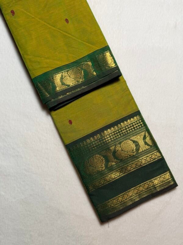 Premium Zari Kanchi Cotton Saree
