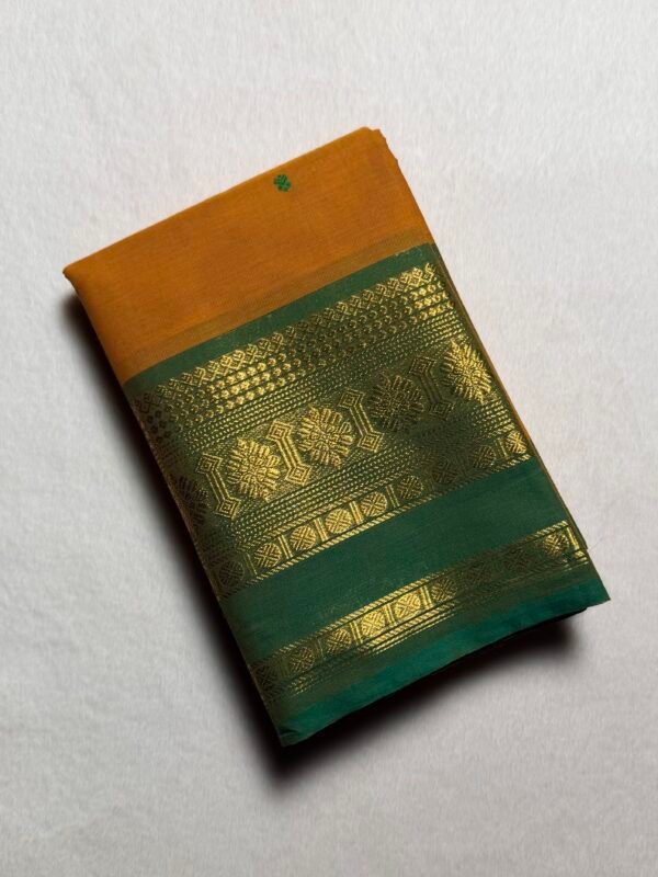 Premium Zari Kanchi Cotton Saree