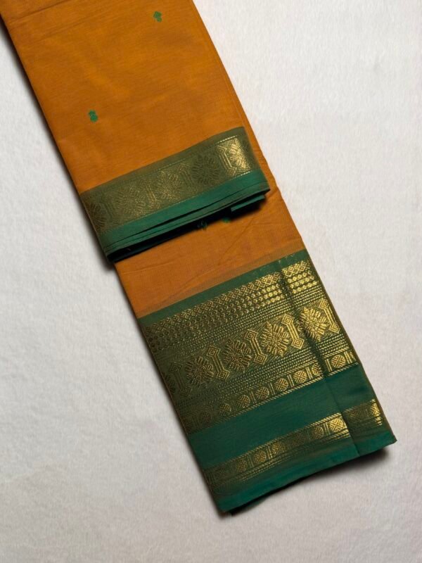 Premium Zari Kanchi Cotton Saree