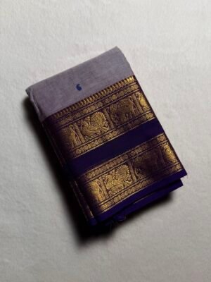Premium Zari Kanchi Cotton Saree