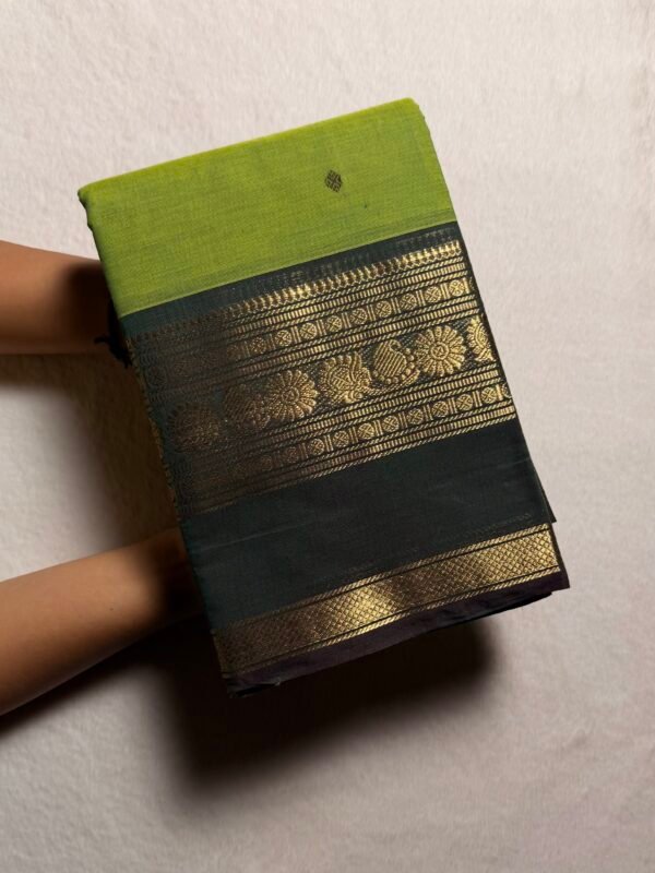 Premium Zari Kanchi Cotton Saree