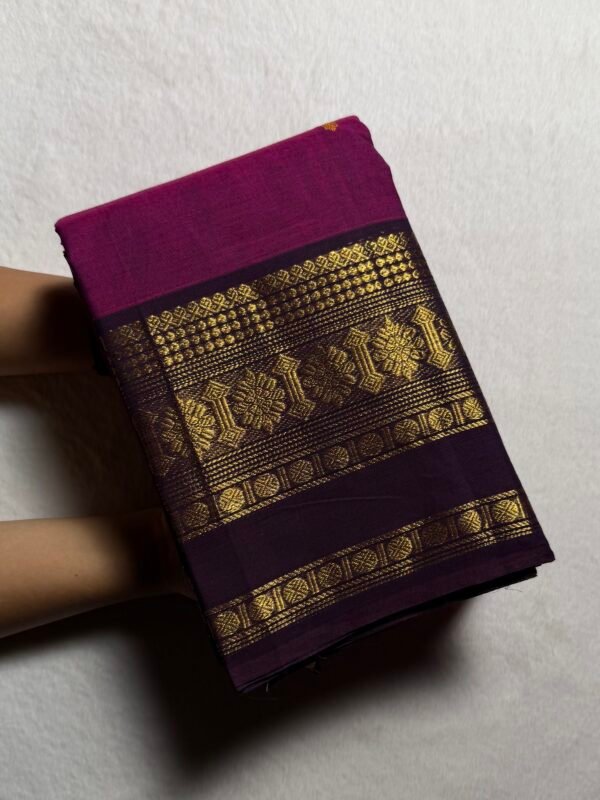 Premium Zari Kanchi Cotton Saree